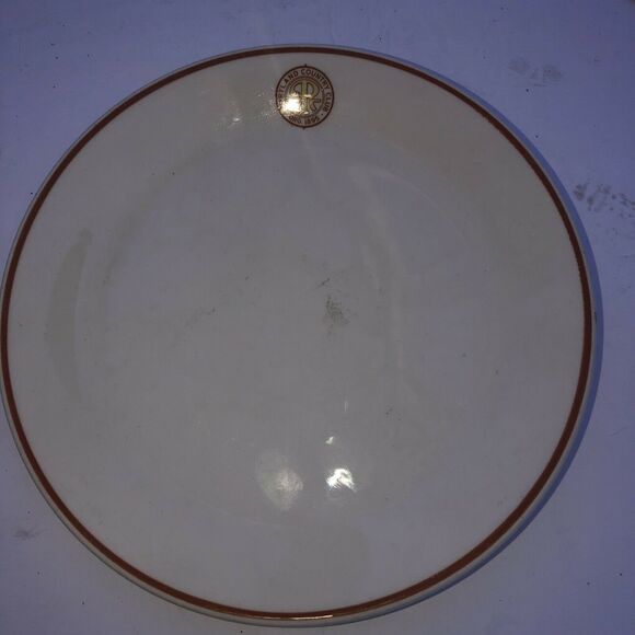 Vintage Portland Country Club 6" Plate Falmouth Foreside, Maine Syralite USA - Picture 4 of 6